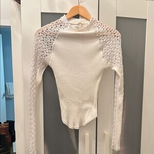 Lace Free People turtle neck